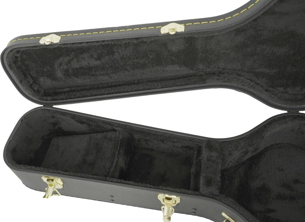 Musician's Gear Deluxe Classical Guitar Case - Black