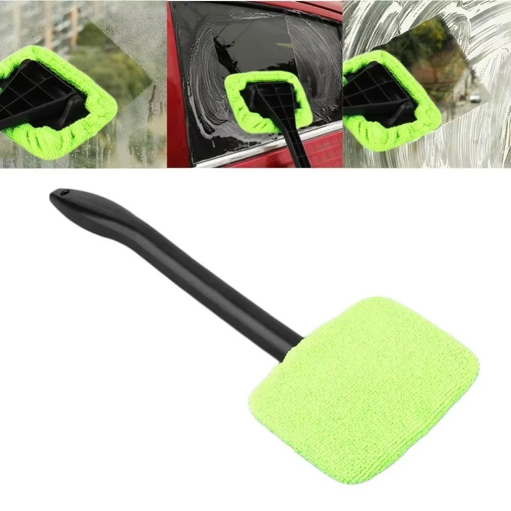 Microfiber Car Wiper Windshield Cleaning Auto Glass Window Cleaner Brush Tool