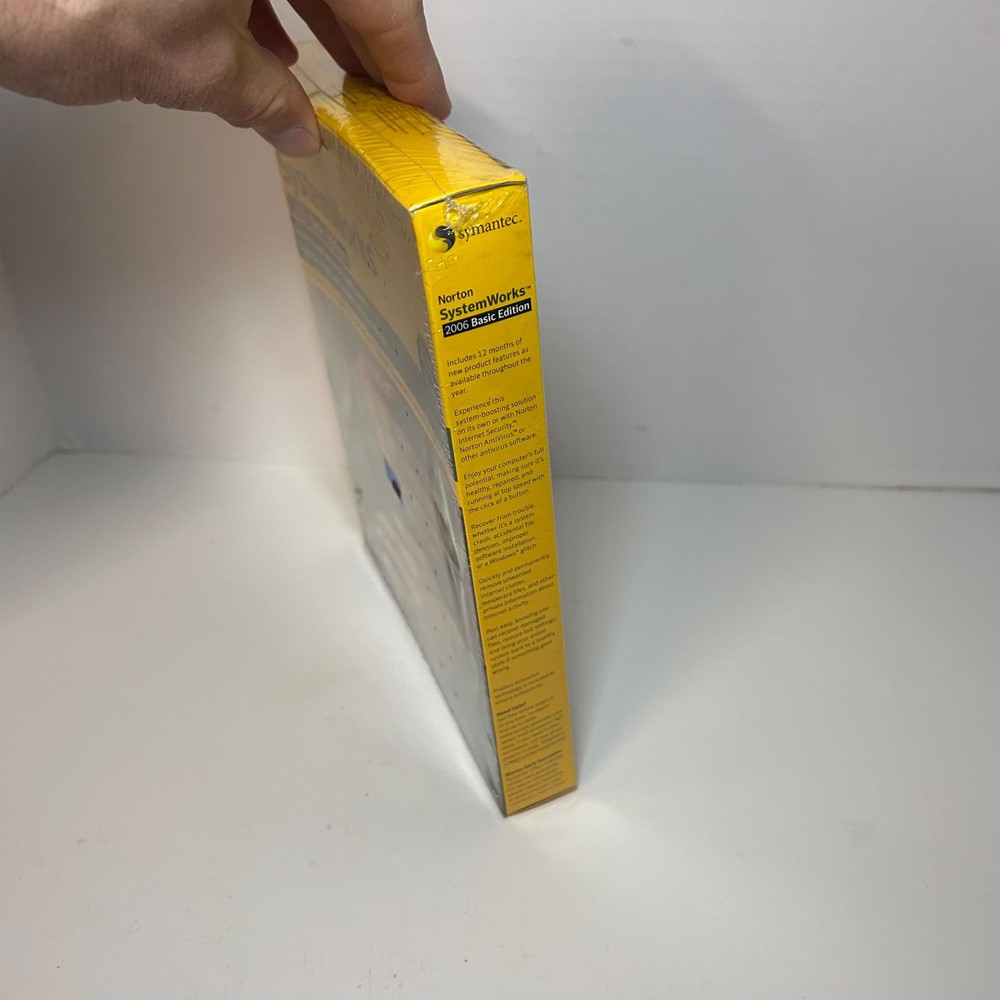 Norton Systemworks 2006 Basic Edition SEALED Disk Symantec Anti Virus Windows XP