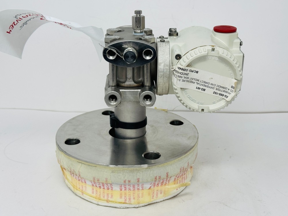 Abb 264DDHSSA2A1V2E4 Hart Differential Pressure Transmitter Flange Mounted
