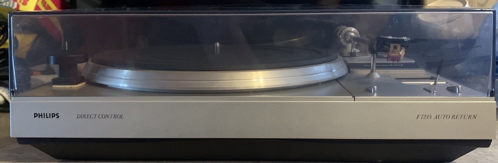 Philips F7213 Direct Drive Turntable