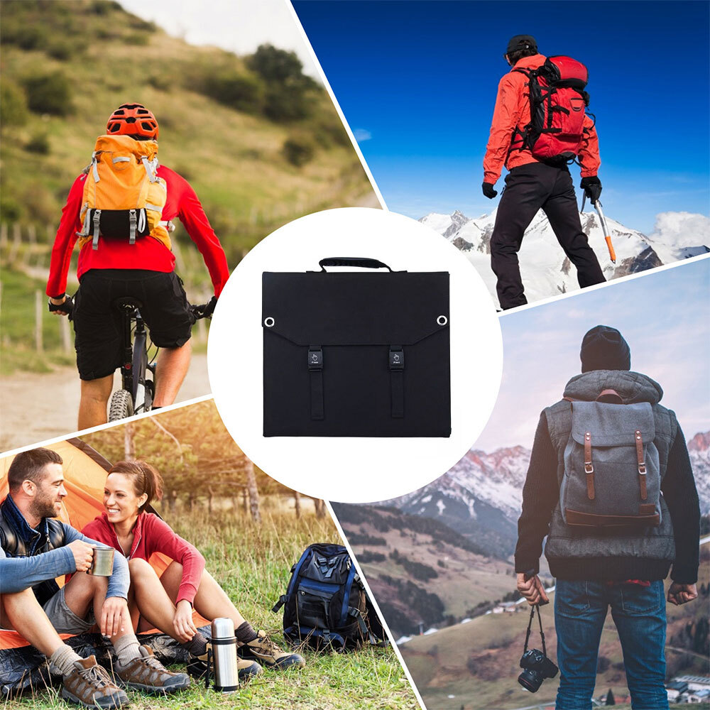 200W Monochrystalline Solar Panel 18V Foldable Solar Panel Kit For RV Laptops