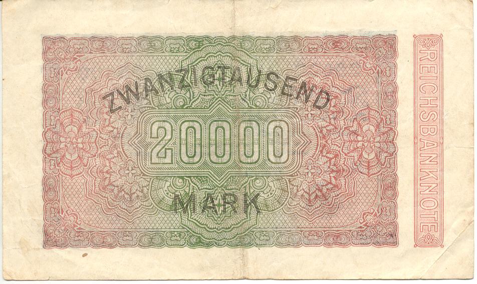 GERMANY 20.000 MARK 20/09/1923