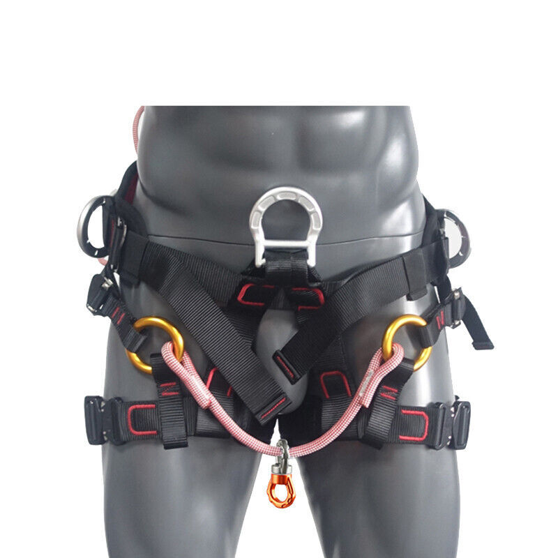 Tree Climbing Saddle Arborist Half Body Harness Fall Protection Equipment