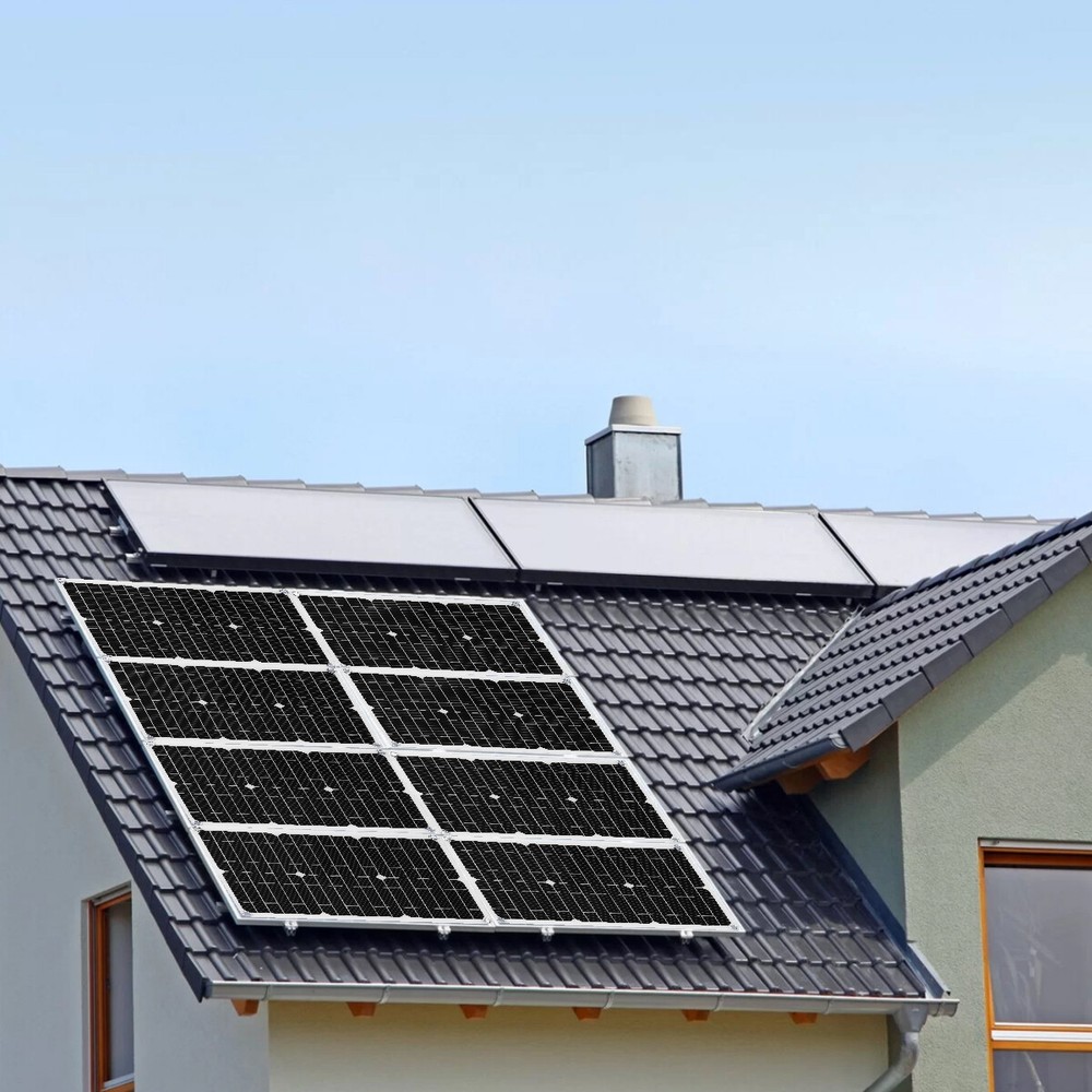 400 Watts Solar Panel Kit 100A 12V Battery Charger w/ Controller Caravan Boat RV