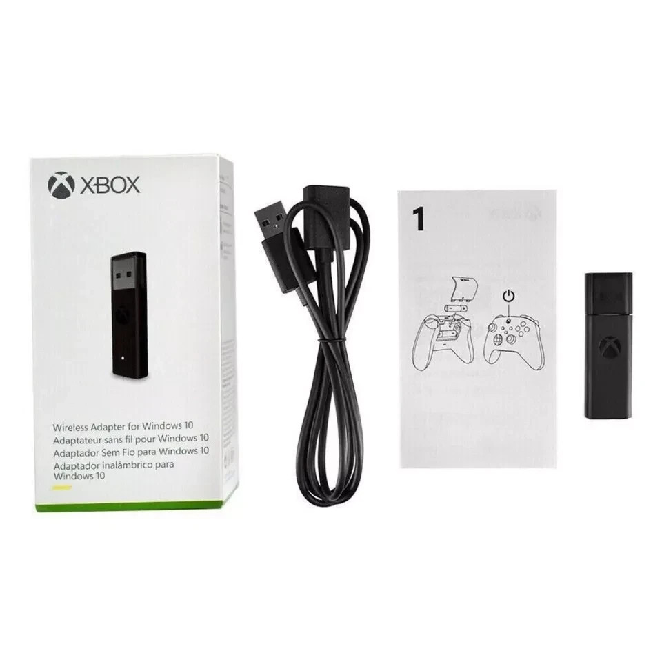 New OEM Microsoft Xbox One Wireless Controller Adapter for Windows PC