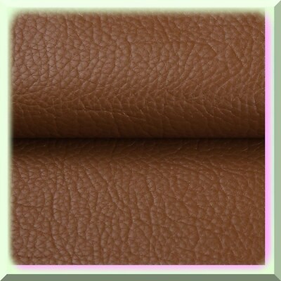 Premium Cognac Leather Fabric for Crafts