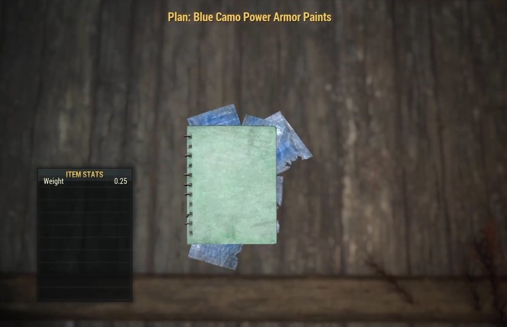 (Xbox) Blue Camo Power Armor Paints Plan