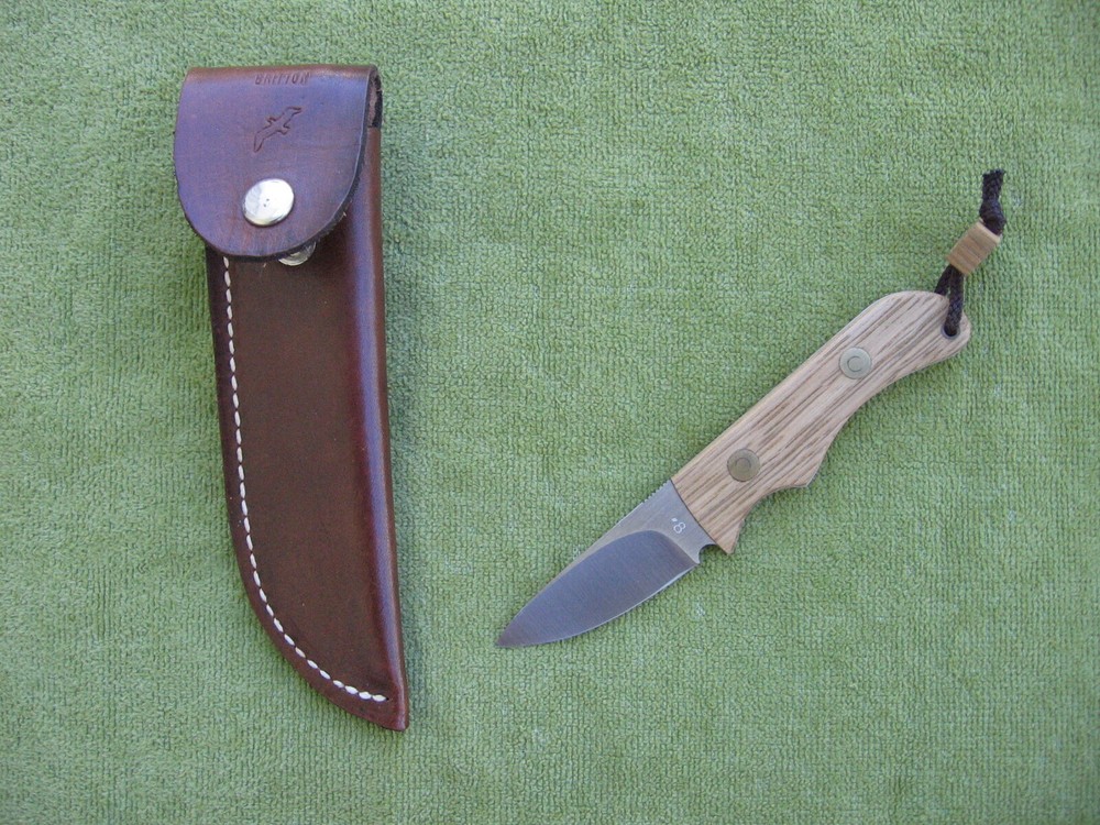 Tim Britton Jack Daniels 100th Anniversary Ltd Ed #8/10 knife/sheath/proof note