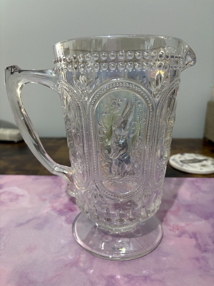 Iridescent Easter Pitcher, Hard To Find