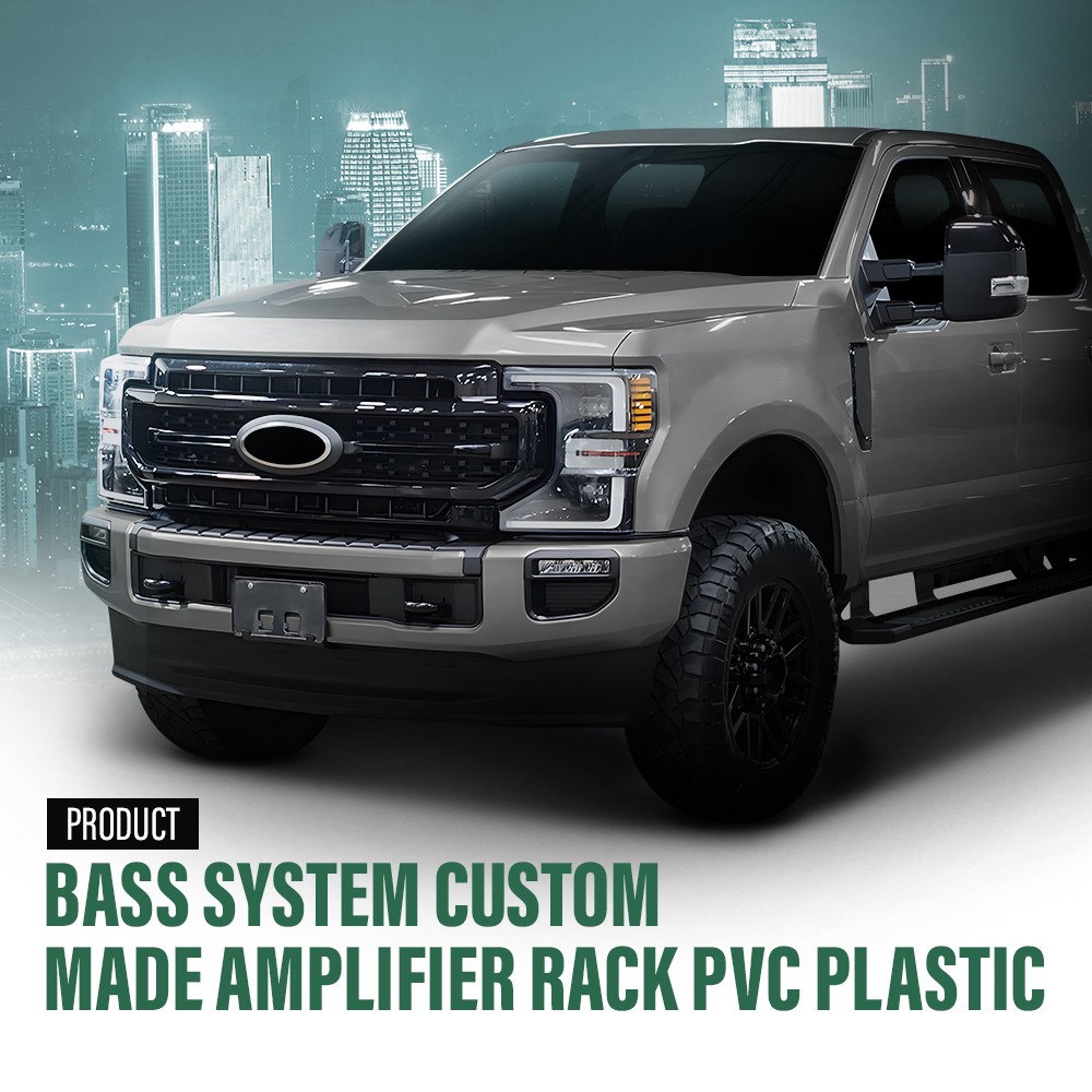 1/2 PVC Plastic Bass System Custom Made Amplifier Rack