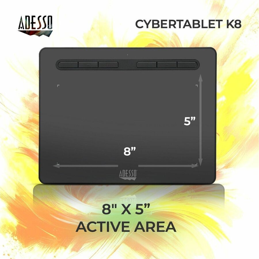 Adesso 8" x 5" Graphic Tablet