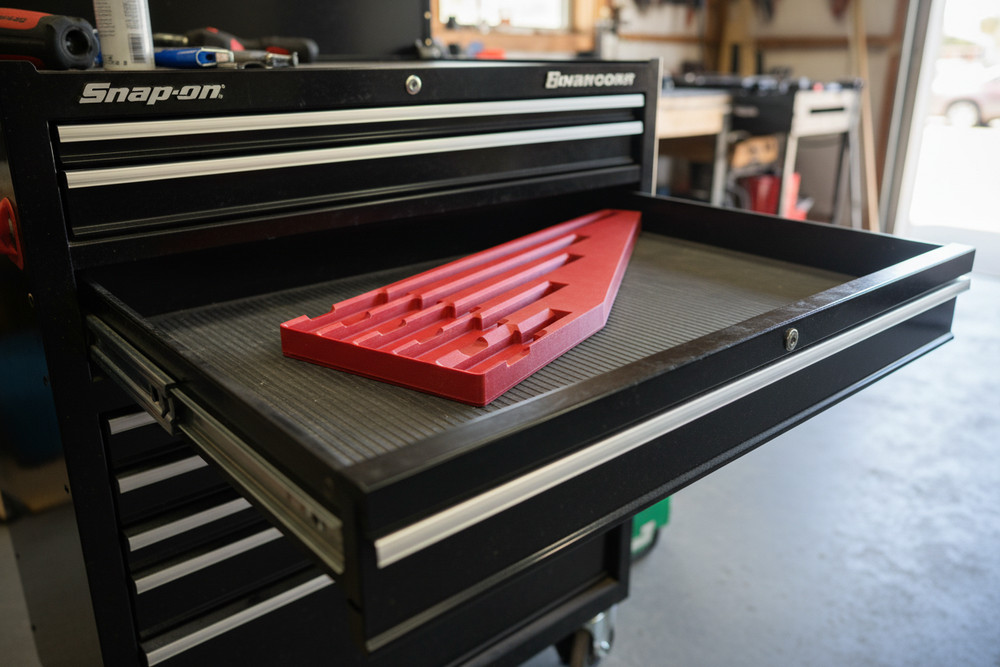 Snap On Prybar Organizer