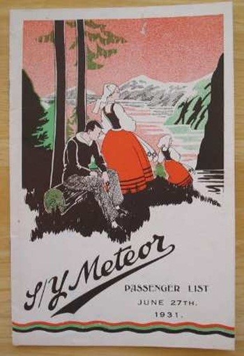 METEOR (B&N) 1931 Passenger List