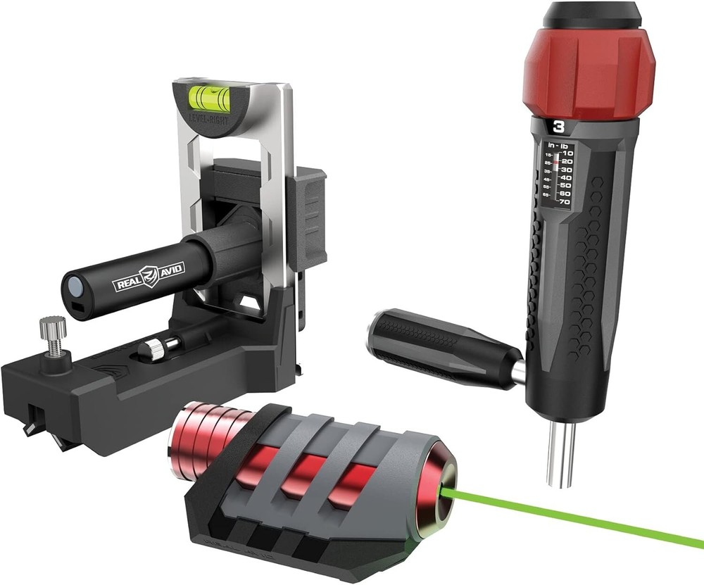 Real Avid Scope Mounting & Bore Sighting Kit | Complete Set for Scope Mounting