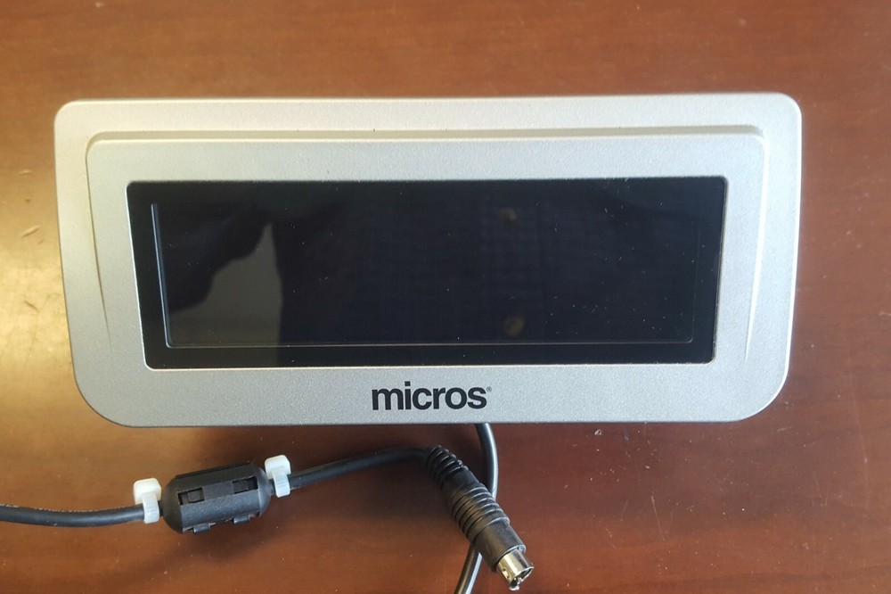 Micros WS6 Rear Customer Display (400381-001)