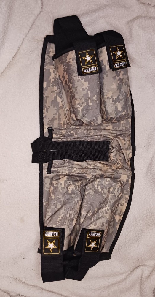 Paintball Ammo Pack Utility Belt 5 Compartment Digital Camo Army Adjustable