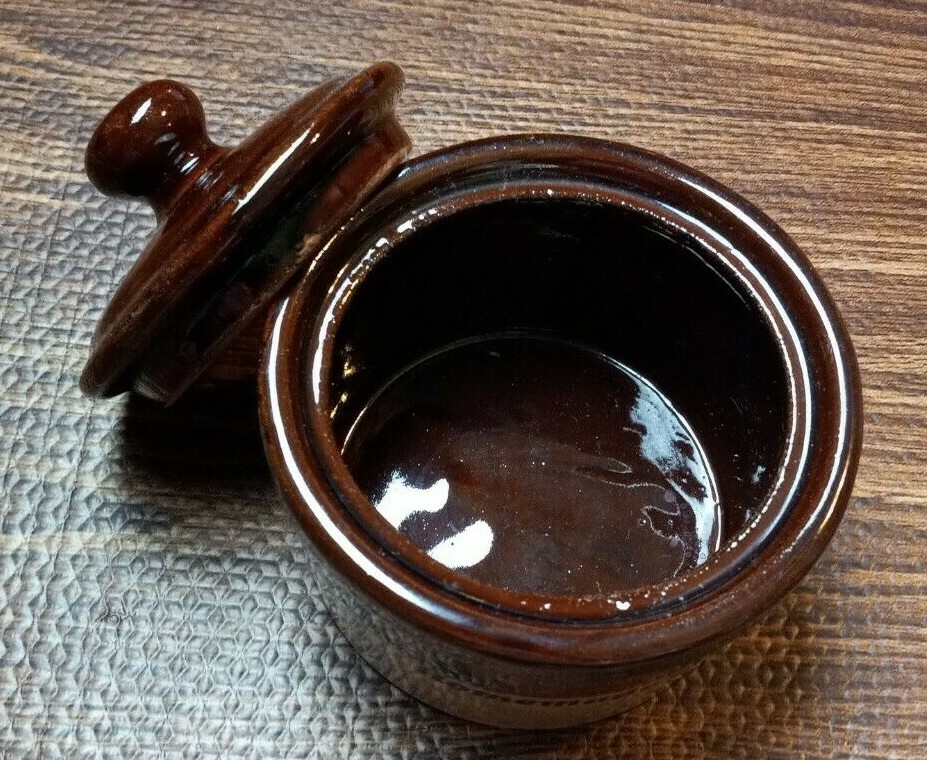 Homemade cooking mini baker with lid Vintage