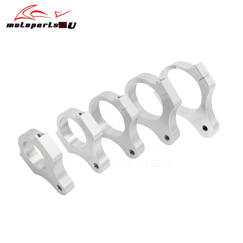 CNC Aluminum Motorcycle Steering Damper Fork Shock Frame Mounting Clamp Bracket