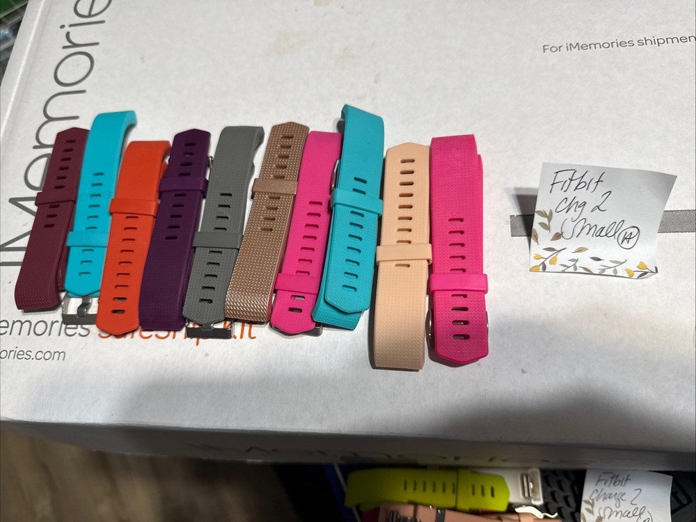 New  Sport Bands Compatible with Fitbit Charge 2 Multicolor Small