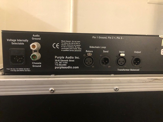 Purple Audio MC77 Limiting Amplifier