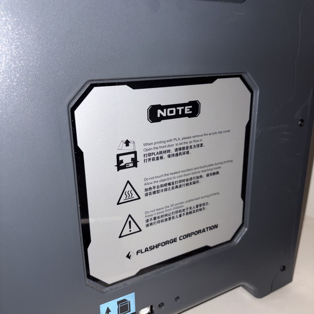 Flashforge Creator Pro 2 Independent Dual Extruder 3D Printer PREOWNED TESTED