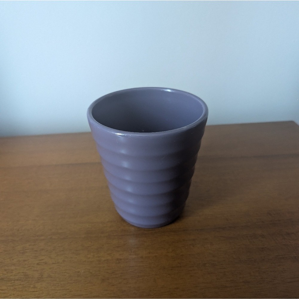 Purple Ceramic Planter