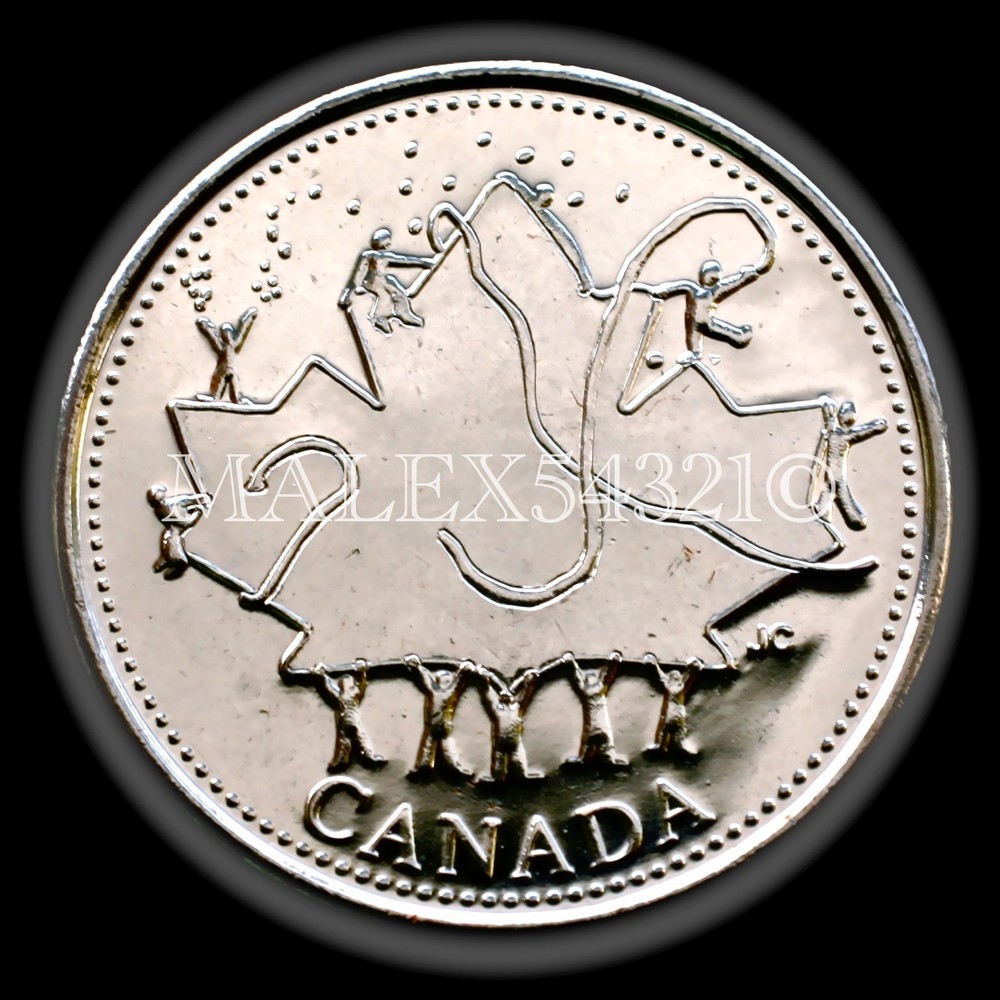 🇨🇦 ​2002P "CANADA DAY" 25 CENTS UNCIRCULATED