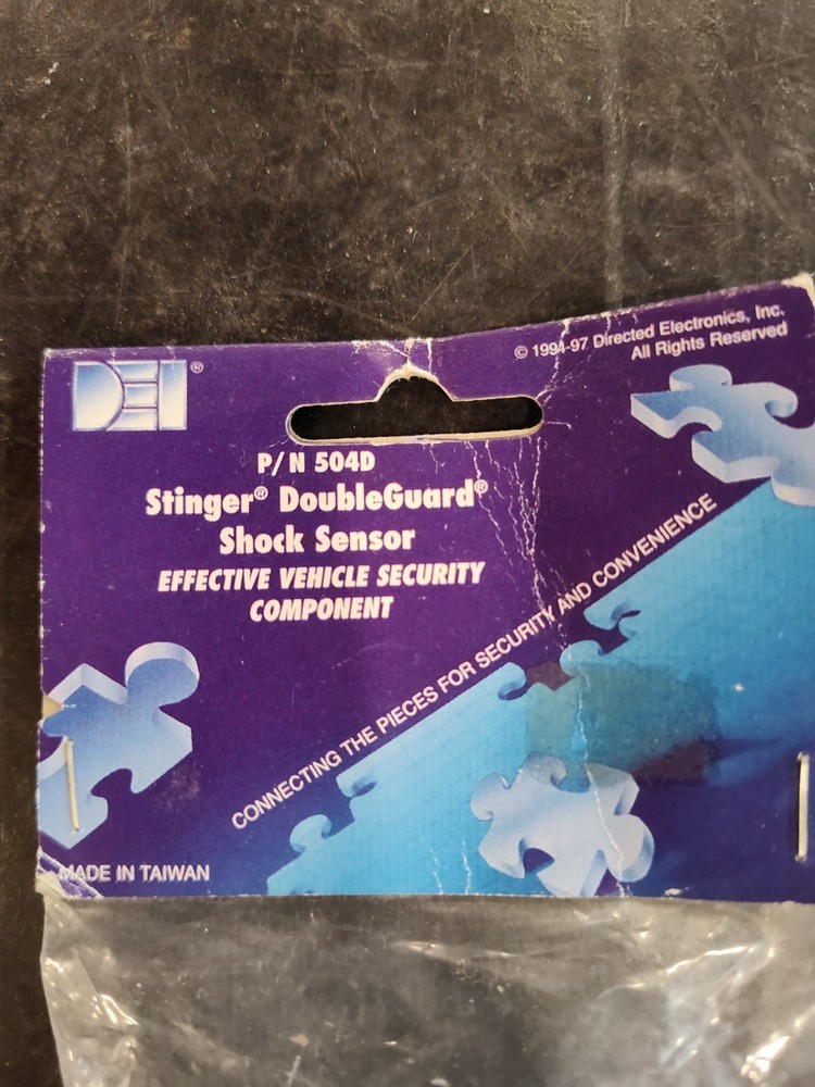 Directed 504D Stinger DoubleGuard Shock Sensor