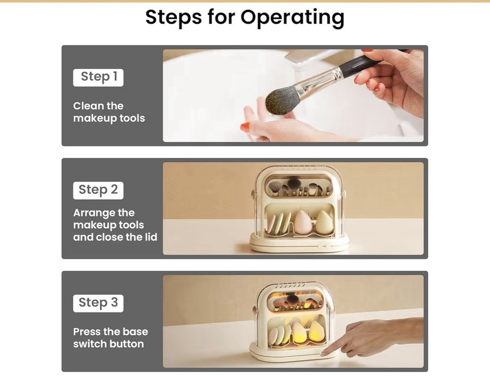 Smart Makeup Brush Dryer