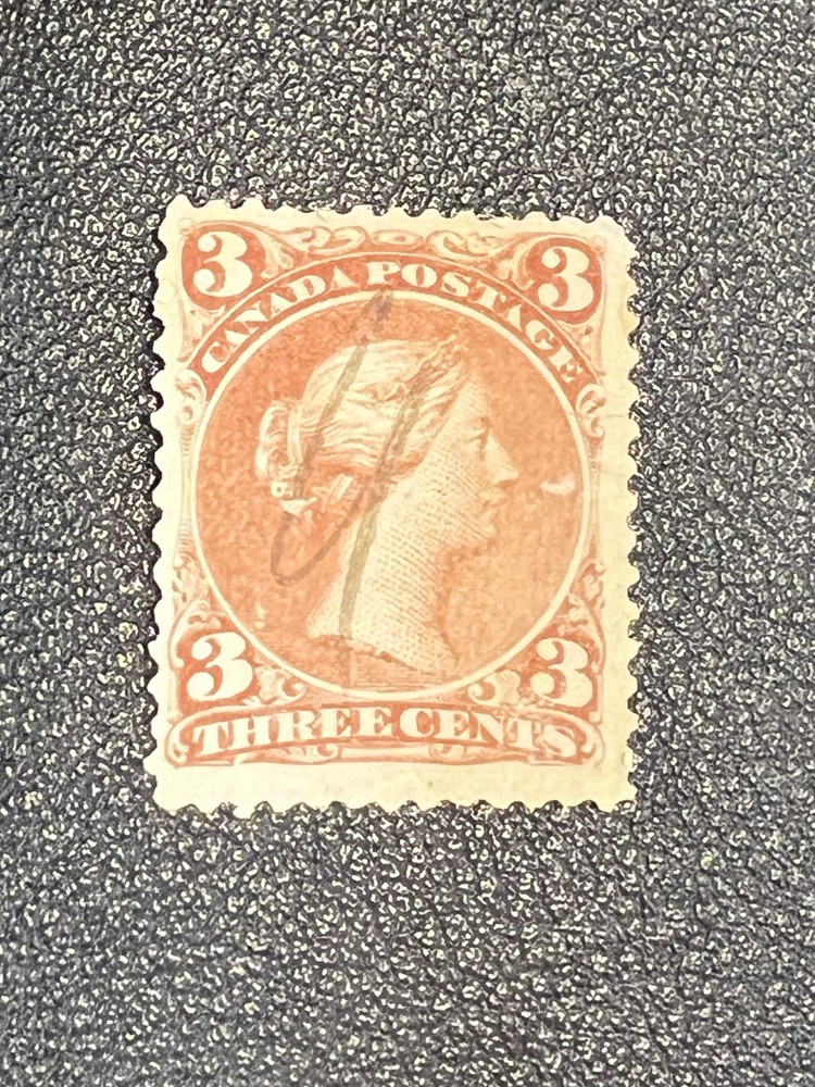 Canada stamp 25 used