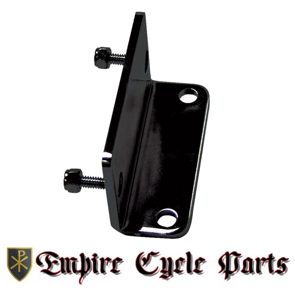 RECTIFIER REGULATOR BRACKET FRONT MOUNT HARLEY SHOVELHEAD EVO CHARGING BLACK