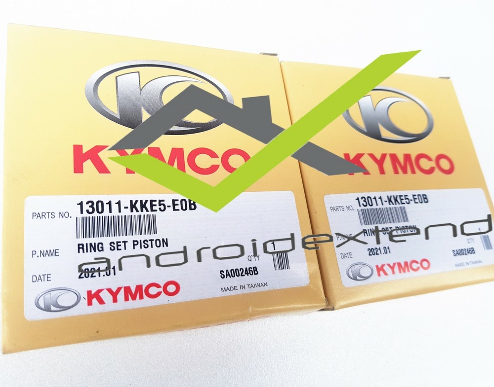 KYMCO MY ROAD700i ENGINE PISTON RINGS 13011-KKE5-E0B - 2SETS!