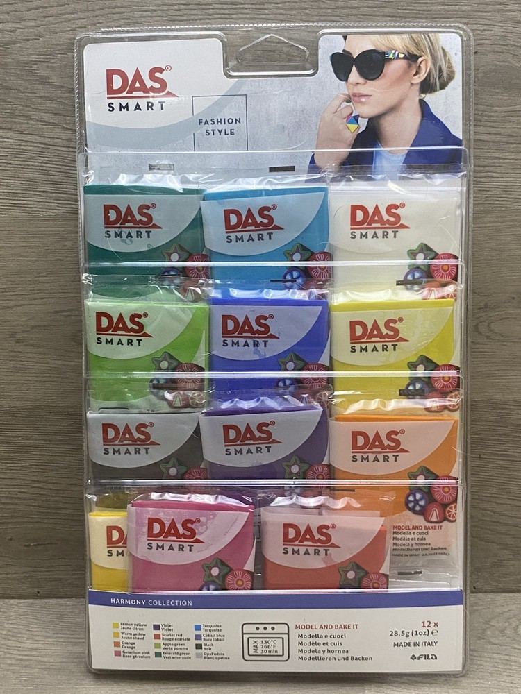 DAS Smart Clay Collection 1oz 12/Pkg-Harmonic