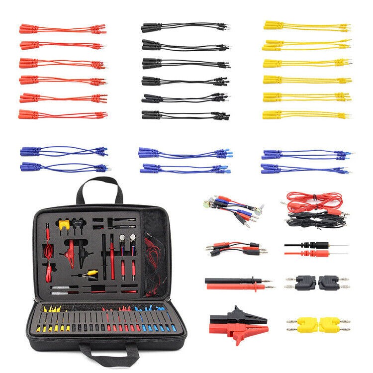 92PCS Multi Function Auto Diagnostic Tools, Automotive Circuit Test Leads Kit