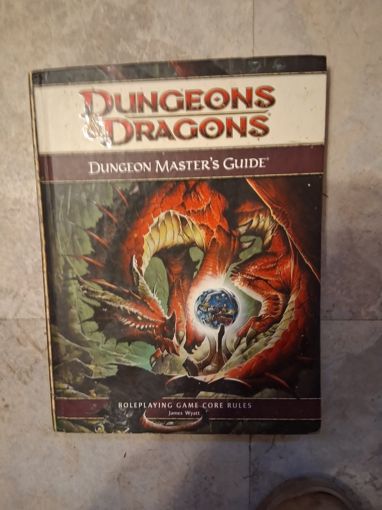 Dungeons and Dragons Dungeon Masters Guide 4th Edition