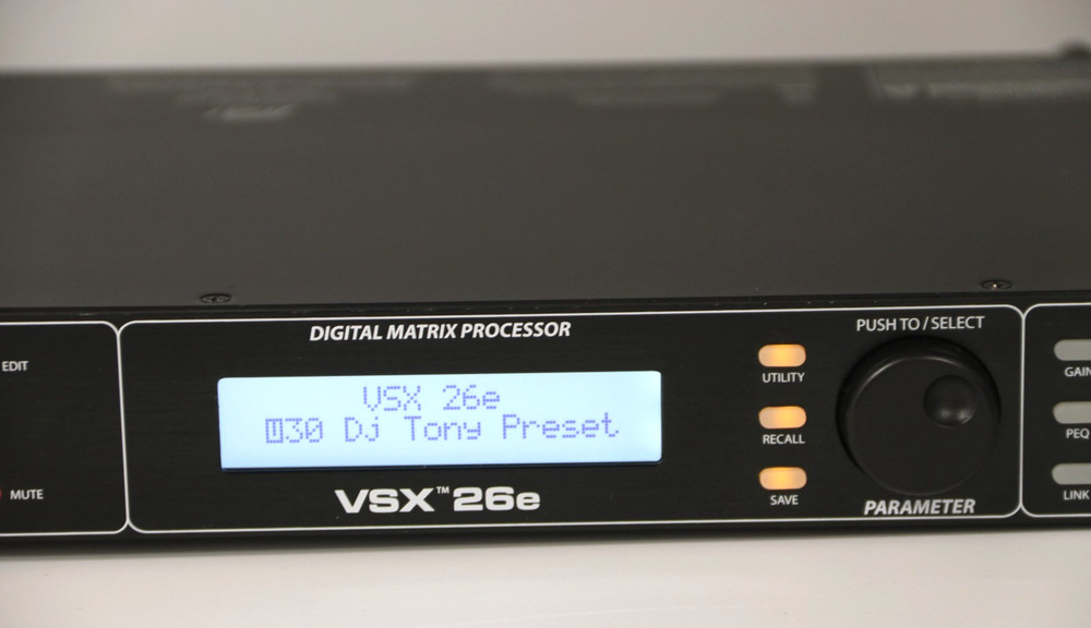 Pevaey VSX 26e Digital Matrix Processor Loudspeaker Management System *READ*