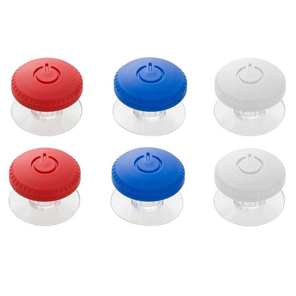 Stylish and Functional Toilet Flush Button Set 6 PCS in Multiple Colors