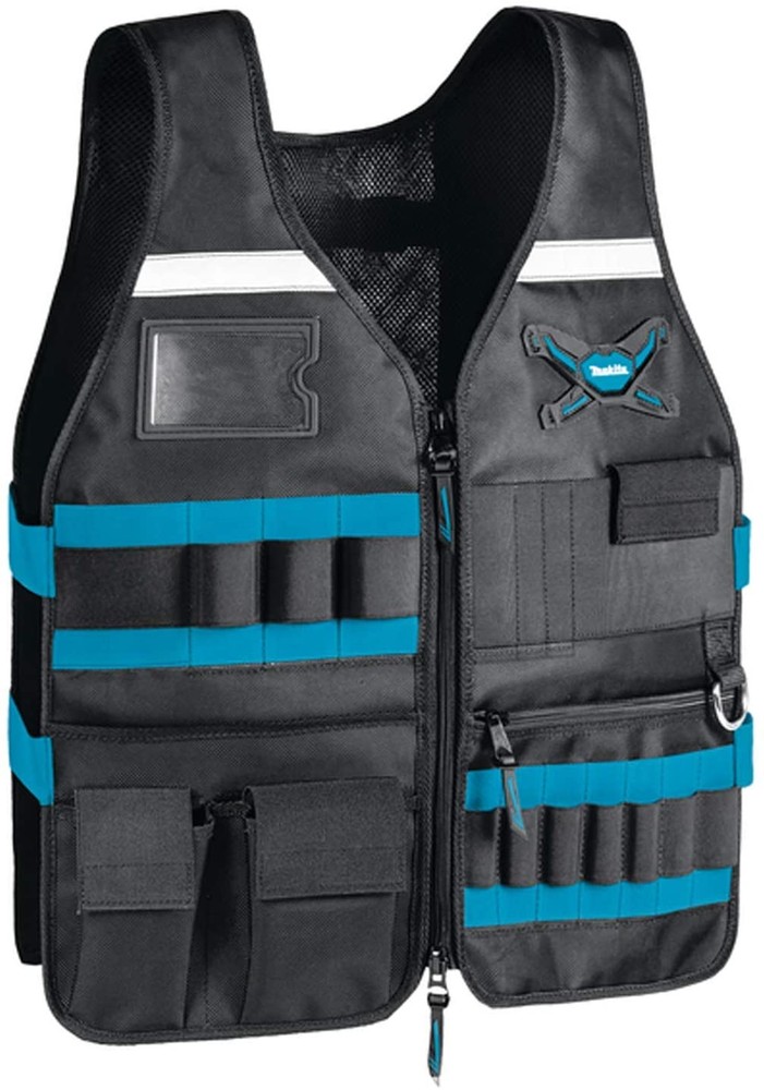 Makita E-05636 work vest vest comfortable and functional adjustable pockets
