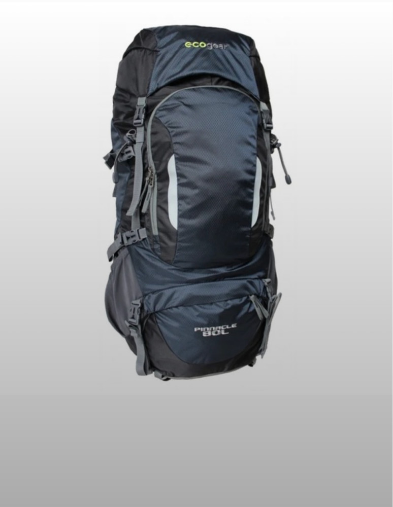 Ecogear Pinnacle Navy & Black 80L Hiking Backpack