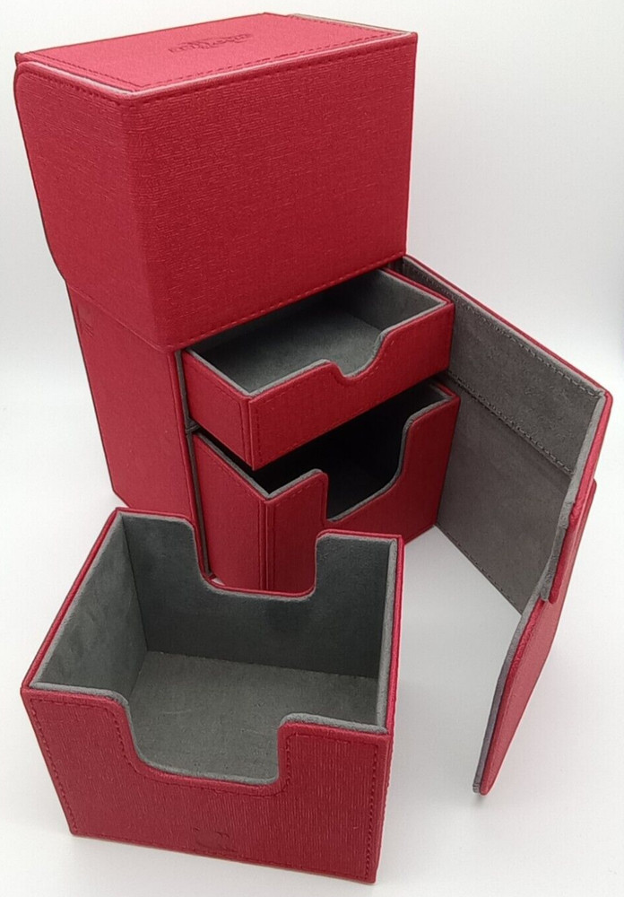 Legion Blackfire Convertible Dual Deck Box Magnetic - RED