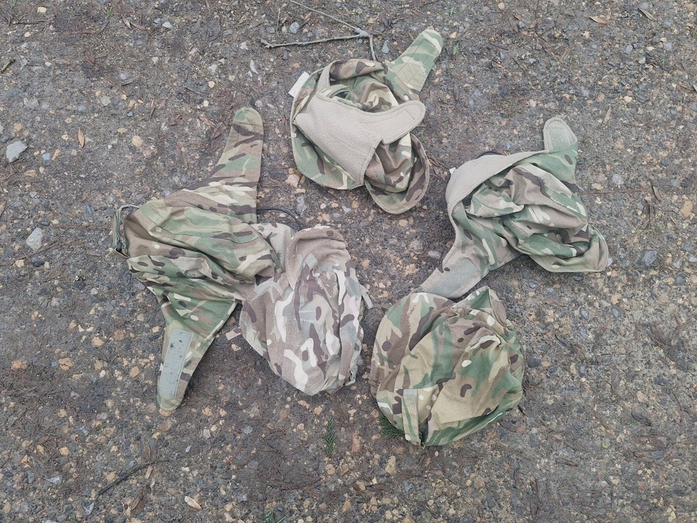 X 5 British MTP Pattern Cold Weather Caps