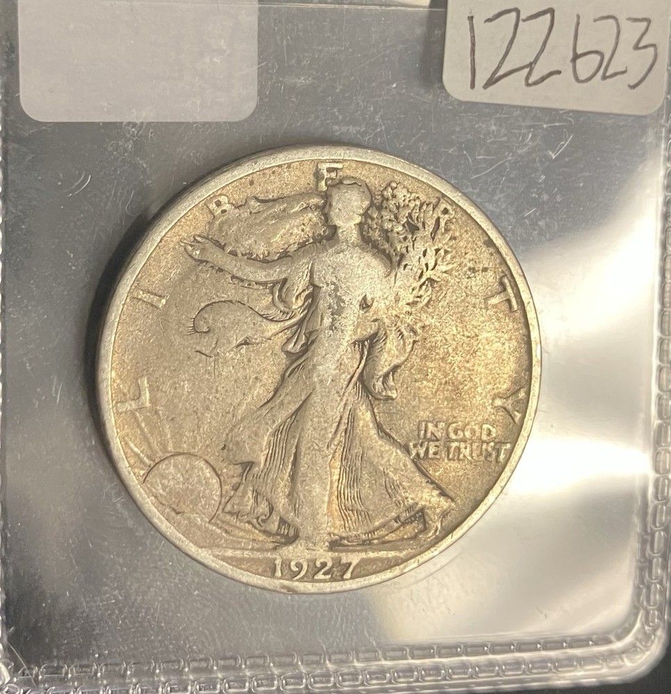 1927 S WALKING LIBERTY Half Dollar 122623