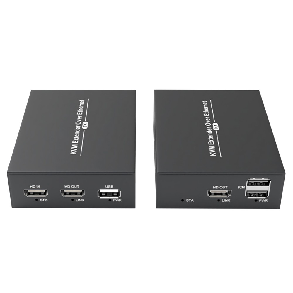 150M HDMI KVM Extender over Enternet Cat5e/6 Cable HDMI USB Extender PC Switch