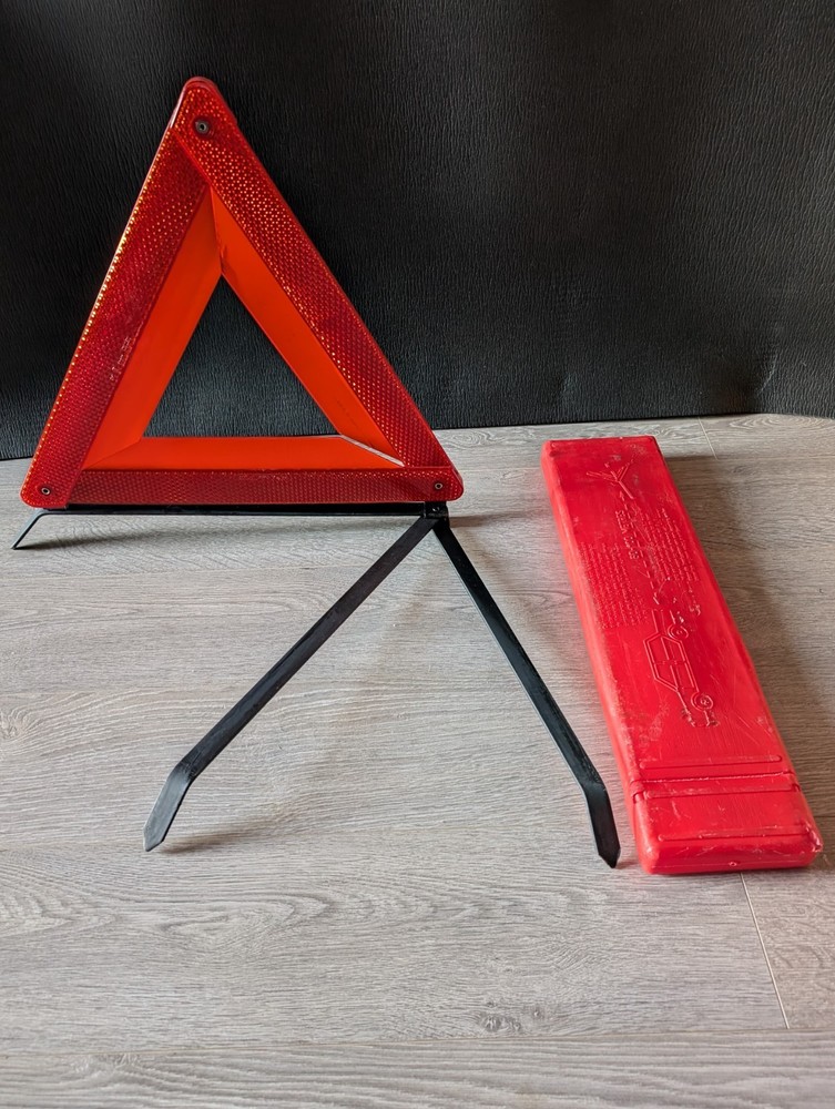 Plastar Large Warning Triangle Folding Reflective Car Breakdown Emergency Hazard