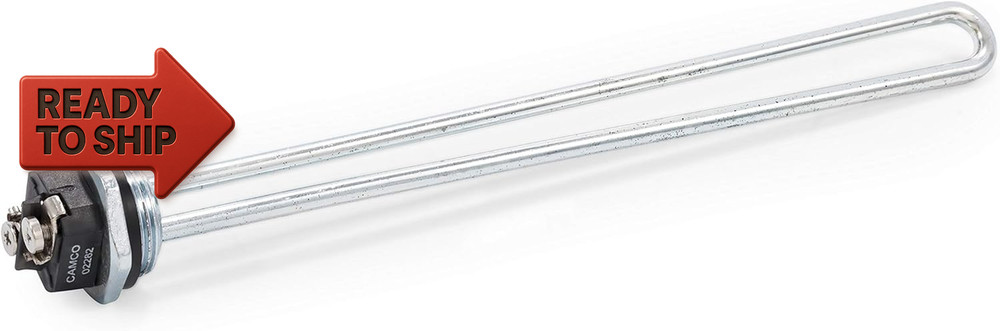 Camco 02282/02283 3500W 240V Screw-In Water Heater Element - High Watt Density,