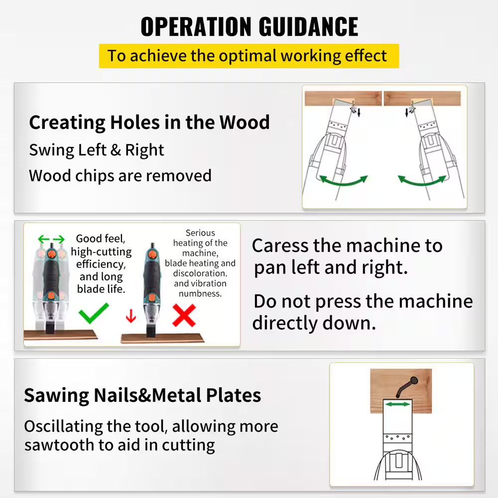 100 Pieces Oscillating Saw Blades, Quick Release Multitool Blades Kit, HCS Tool