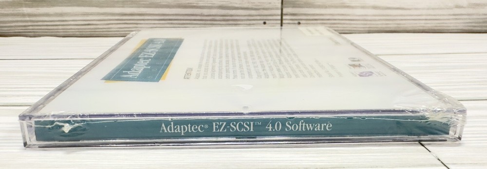 Adaptec EZ-SCSI 4.0 Software For Windows Quick Reference - CS42 - New Sealed A7
