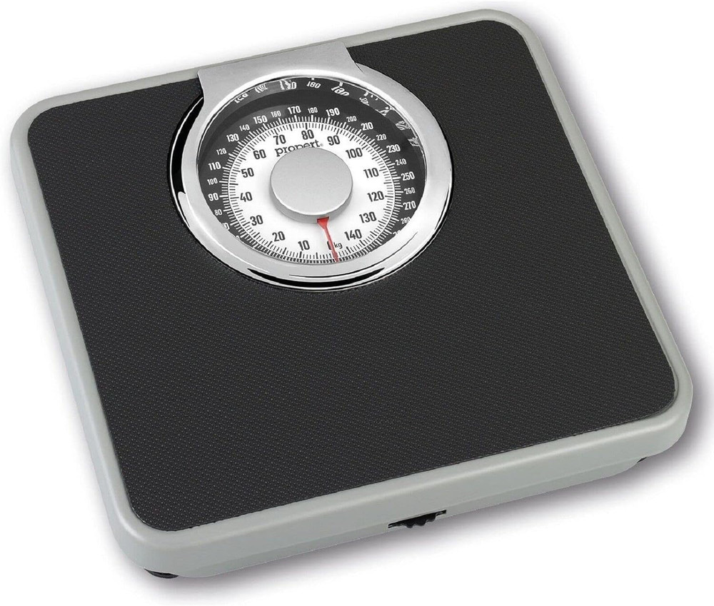 2601 Mechanical Scale, 150 Kg Capacity, Black