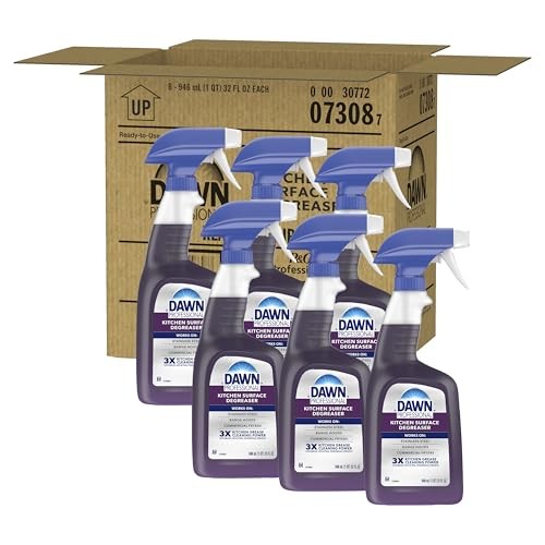 DAWN Kitchen Surface Degreaser Spray Multi-Surface Degreaser Spray (Pack of 6)